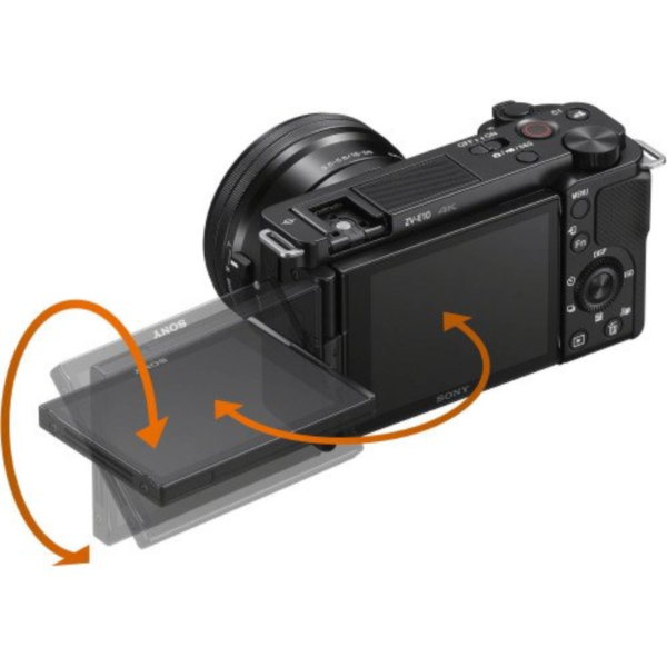 Máy ảnh Vlog Sony ZV-E10 kèm ống kính | ZV-E10L | APSC - Ảnh 5