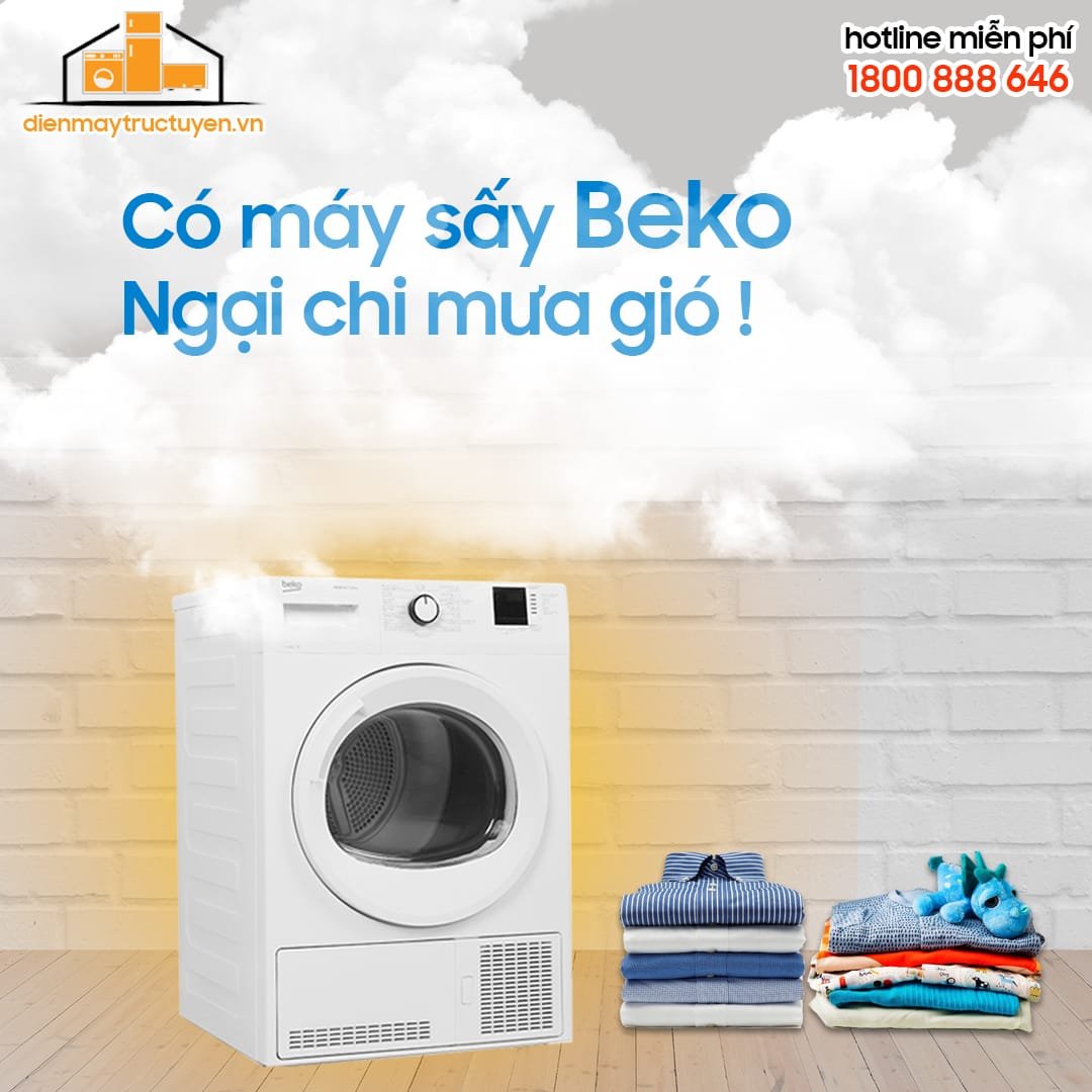 Máy sấy Beko