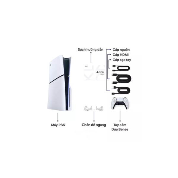 Máy chơi game Sony Play Station 5 | PS5 Slim Standard | Chính hãng | PS5 | CFI-1218 - Ảnh 4