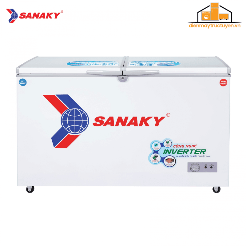 Tủ đông-mát Sanaky Inverter 280L | VH4099W3