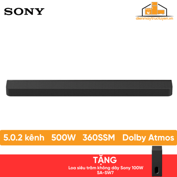 Sony BRAVIA Theatre Bar 8 | HT-A8000 | 5.0.2 kênh | 500W