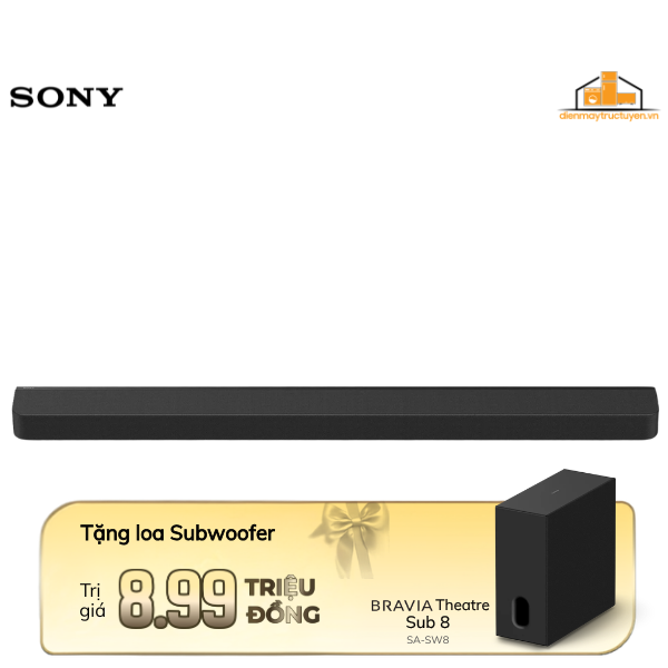 Loa thanh Sony 7.0.2 kênh 585W BRAVIA Theatre Bar 9 HT-A9000