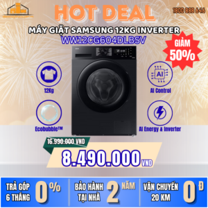 Máy giặt Samsung 12kg | WW12CG604DLBSV