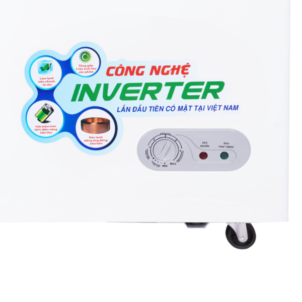 Tủ đông Inverter Sanaky 530L | VH6699HY4K | Mặt kính cường lực - Ảnh 4