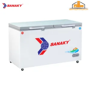 Tủ đông-mát Sanaky 365L | VH5699W2K | Mặt kính cường lực
