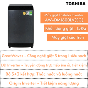Máy giặt Toshiba 15kg | AW-DM1600LV(SG)