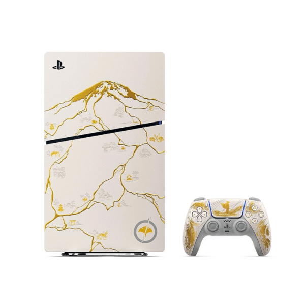 [LIMITED] Play Station 5 Slim Ghost of Yotei™ Gold Limited Edition | PS5 Slim Standard | Chính hãng | PS5 | ASIA-00491 - Ảnh 3