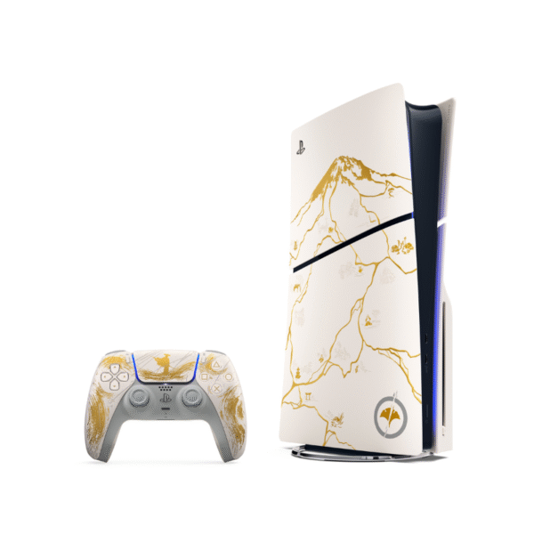 [LIMITED] Play Station 5 Slim Ghost of Yotei™ Gold Limited Edition | PS5 Slim Standard | Chính hãng | PS5 | ASIA-00491 - Ảnh 2