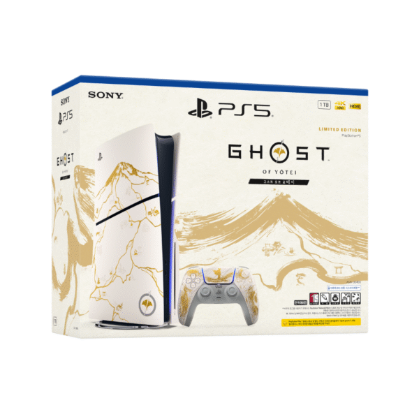 [LIMITED] Play Station 5 Slim Ghost of Yotei™ Gold Limited Edition | PS5 Slim Standard | Chính hãng | PS5 | ASIA-00491 - Ảnh 6