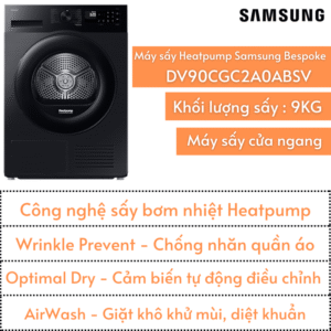 Máy sấy Heatpump Samsung 9kg | DV90CGC2A0ABSV