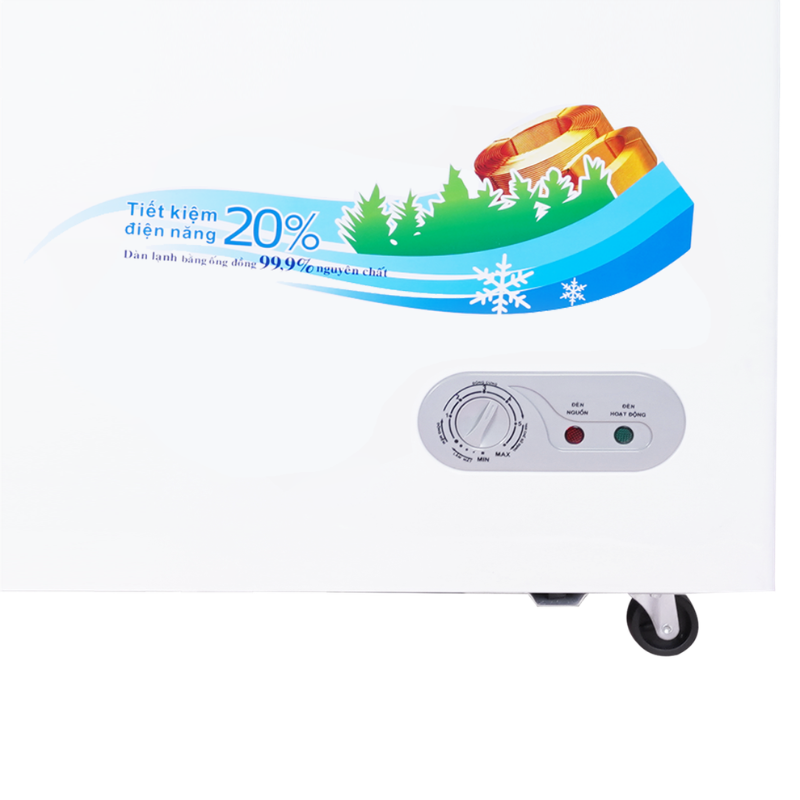 Tủ đông Sanaky 900L | VH-1199HYK | Mặt kính cường lực - Ảnh 4