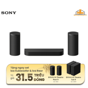Hệ thống rạp hát ba loa 3.0.2 kênh 405W Sony BRAVIA Theatre Trio HT-A8