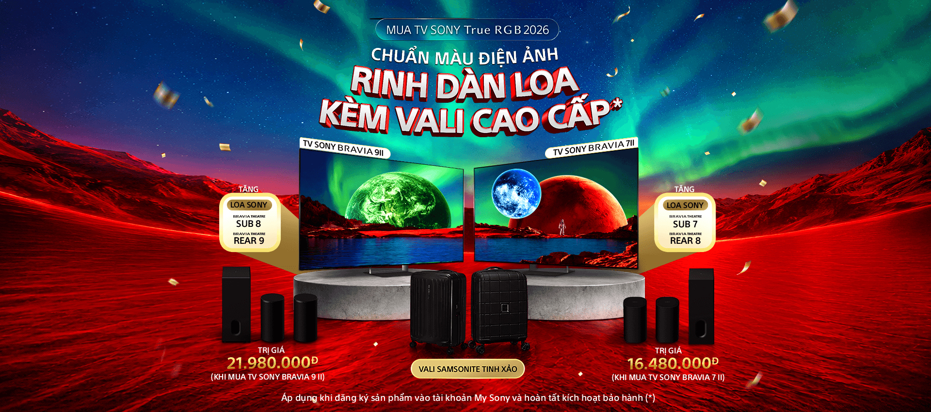 TV và dàn âm thanh Sony 2026