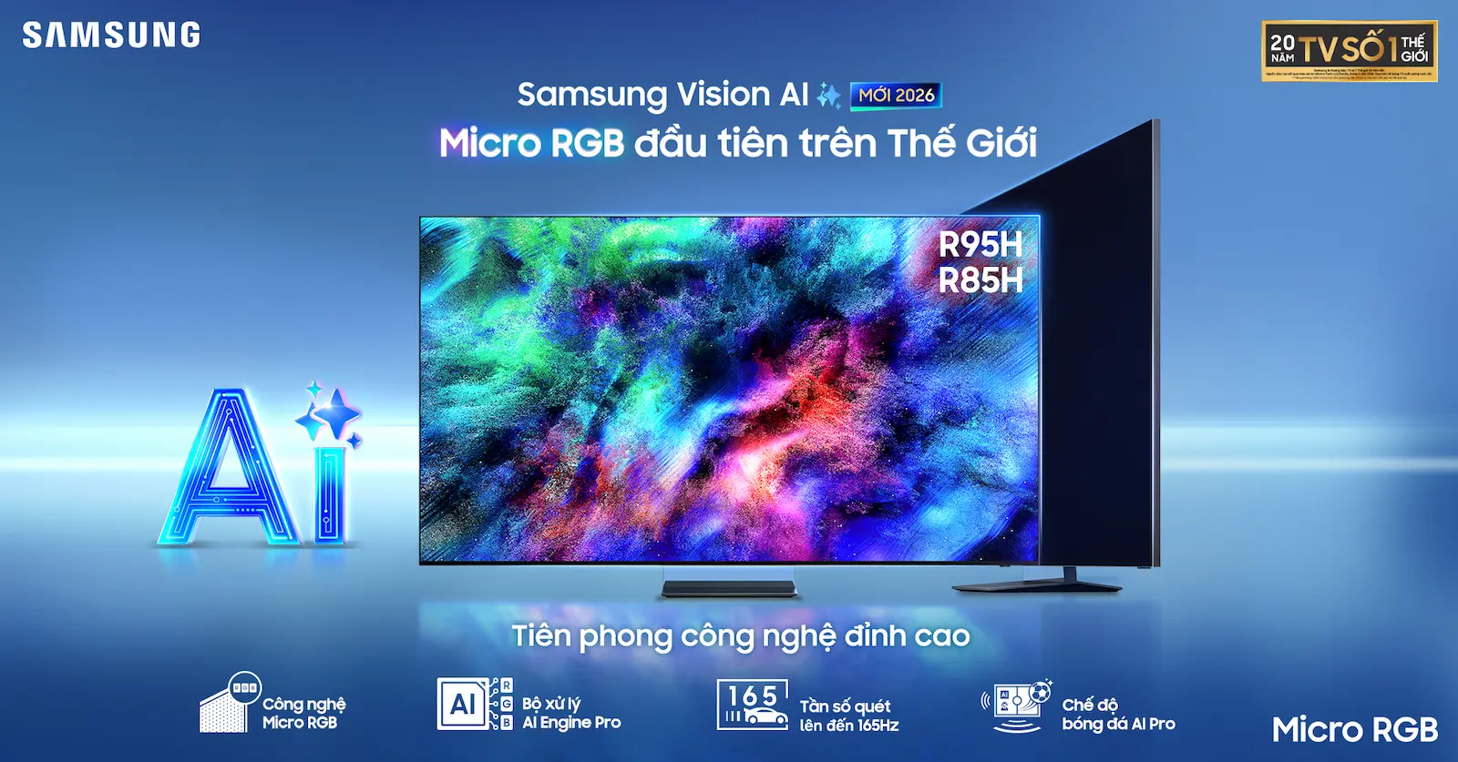 TV Samsung Mirco RGB 2026